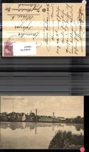 180895,Reichenberg Jablonne v Podjestedi Deutsch Gabel Teichpartie