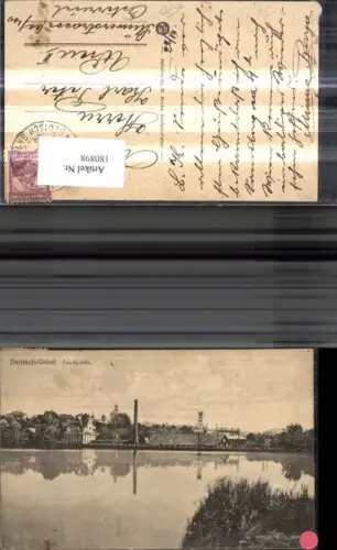 180898,Reichenberg Jablonne v Podjestedi Deutsch Gabel Teichpartie