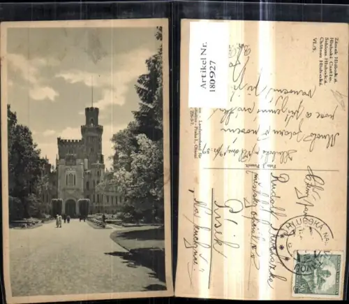 180927,Reichenberg Zamek Hluboka Schloss Hluboka