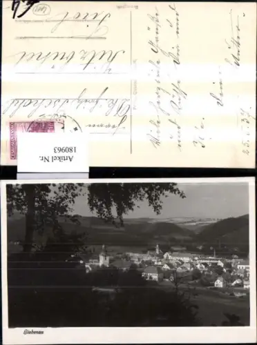 180963,Reichenberg Foto Ak Liebenau Totale