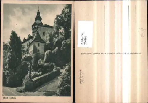 256393,Schloss Friedland Frydlant b. Fradlant v Cechach
