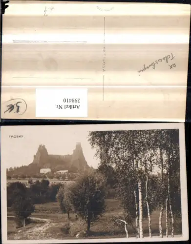 298410,Trosky Burg b. Rovensko pod Troskami