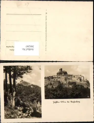 395297,Jeschken b. Reichenberg Liberec Mehrbildkarte