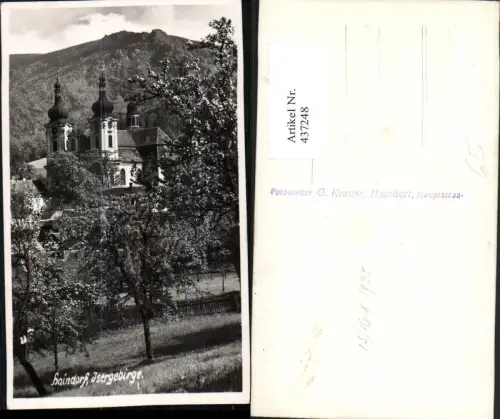 437248,Haindorf im Isergebirge Hejnice Kirche