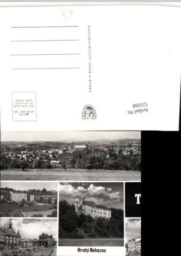 523268,Turnov Turnau Totale Hruby Rohozec Rathaus Mehrbildkarte