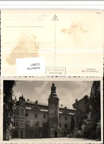 523867,Friedland in Böhmen Frydlant v Cechach Schlosshof Turm