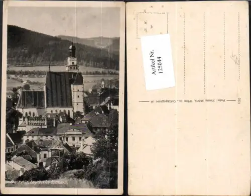 125044,Prachatitz Prachatice im Böhmerwald Böhmen Ostmark Teilansicht 1940