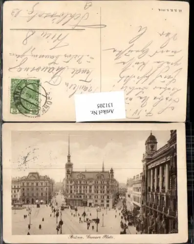 131205,Brünn Brno Grosser Platz