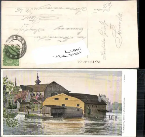 144657,Ceske Budejovice Budweis G. Brauner signiert