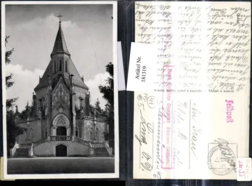 181319,Südböhmen Trebon Wittingau Kirche Feldpost