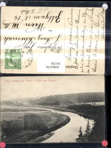 181354,Südböhmen Vtok Luznice do Vltary u Tyna nad Vltavou