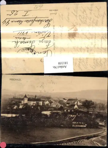 181358,Südböhmen Mirovice Teilansicht