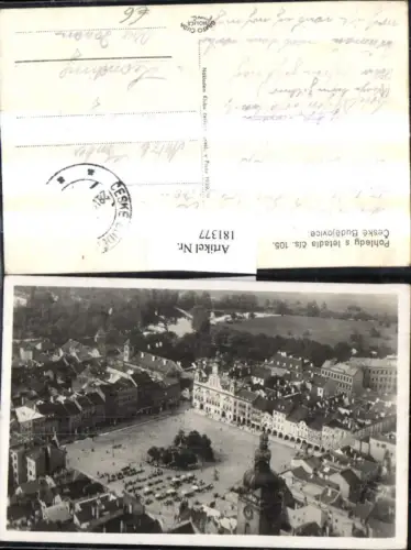 181377,Südböhmen Pohledy s letadla Ceske Budejovice Budweis Luftbild
