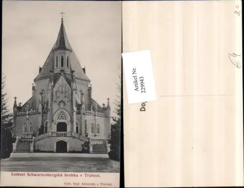 229943,Knizeci Schwarzenbergska hrobka v Treboni Kirche