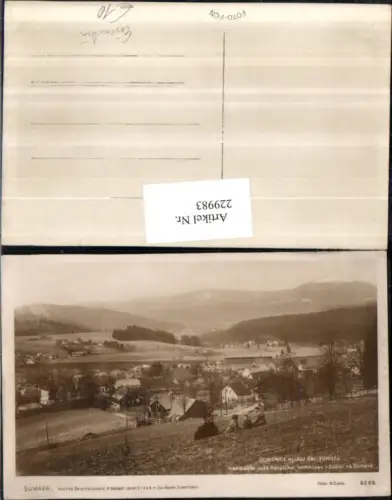 229983,Sumava Kotlina Zeleznorudska V pozdadi Javor a Bavor Eisenstein Totale