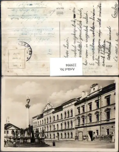 229994,Pisek Pestsäule Säule
