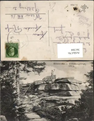 361304,Nova Pec Neuofen Blöckenstein Plöckenstein u. Dreisesselgebirge Felsen