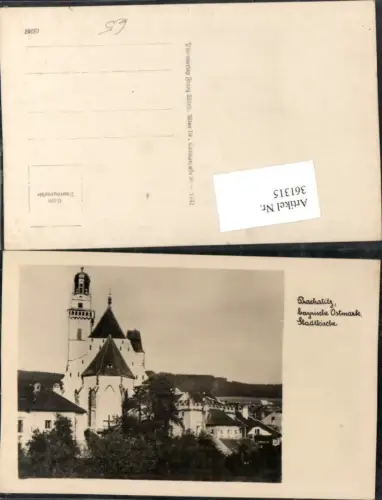361315,Prachatice Prachatitz Stadtkirche Kirche