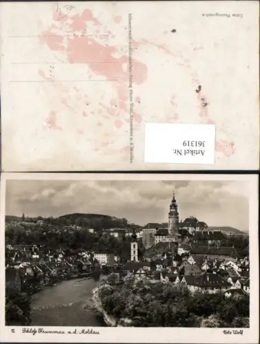 361319,Cesky Krumlov Schloss Krumau an d. Moldau Totale pub Foto Wolf 12