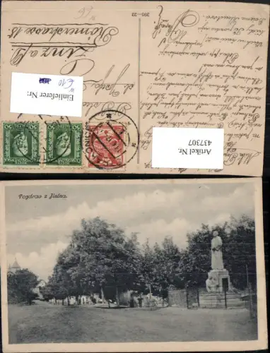 437307,Jinina Jinin Strakonice Denkmal Statue