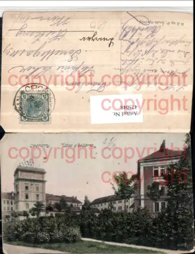 475048,Oparany Woporschan Ustav a vodarna Gebäude