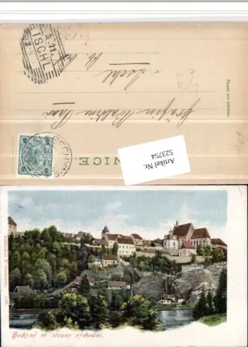 523754,Litho Bechyne se strany vychodni Bechin Teilansicht