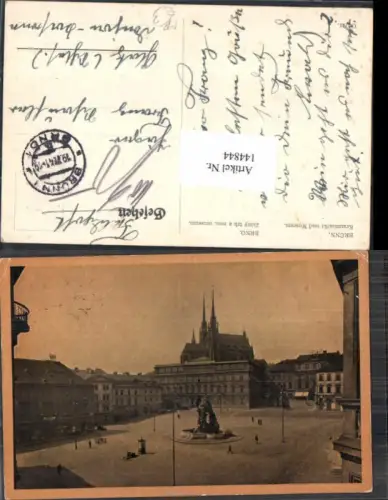 144844,Brünn Brno Krautmarkt Feldpost 1941