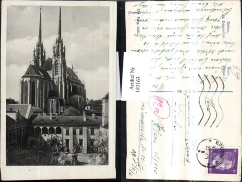181163,Südmähren Brünn Brno St. Petersdom Petrov Dom