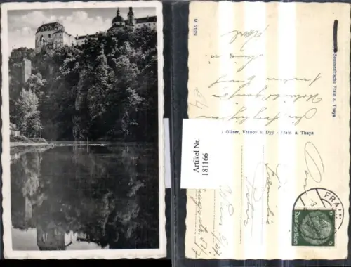 181166,Südmähren Frain a. Thaya Vranov nad Dyji Partie