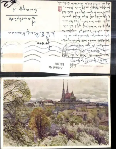 181184,Künstler AK Setelik Südmähren Brünn Brno Franzensberg