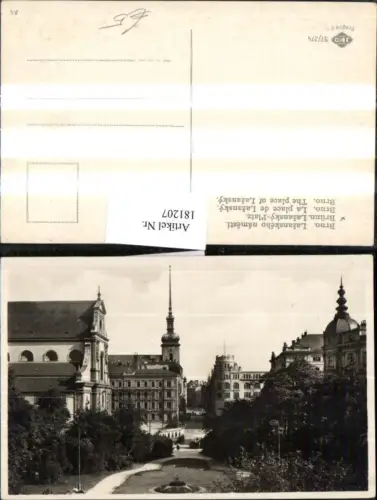 181207,Südmähren Brünn Brno Lazansky-Platz