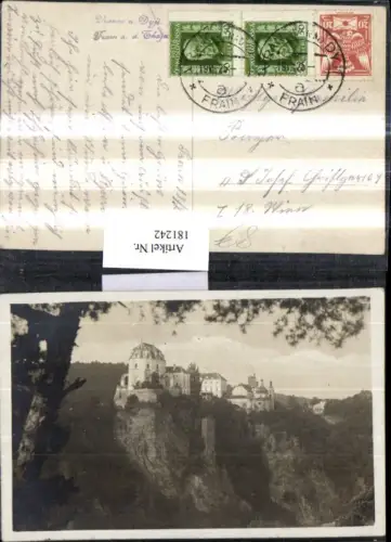 181242,Südmähren Frain a. d. Thaya Vranov nad Dyji Schloss