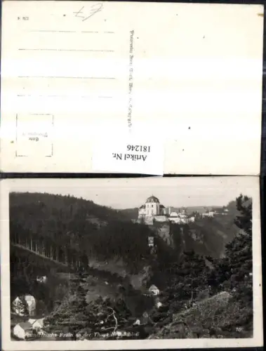 181246,Südmähren Frain a. d. Thaya Vranov nad Dyji Schloss