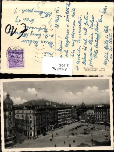 219942,Brünn Brno Freiheitsplatz Namesti Svobody Platz