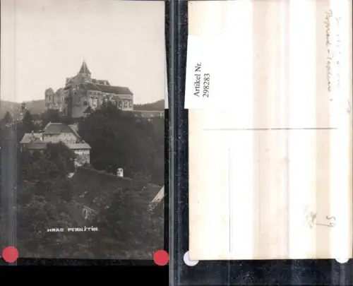 298283,Hrad Pernstyn Burg Pernstein b. Nedvedice