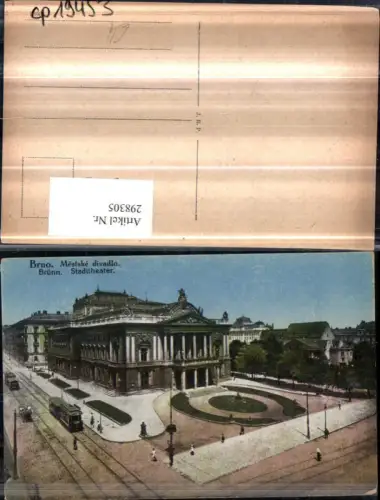 298305,Brno Brünn Mestske divadlo Stadttheater Theater