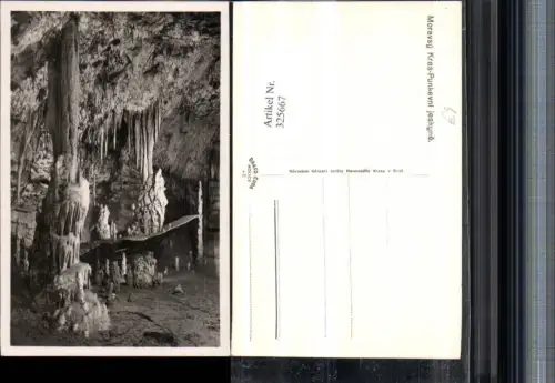 325667,Moravsy Kras Punkevni jeskyne Tropfsteinhöhle b. Blansko