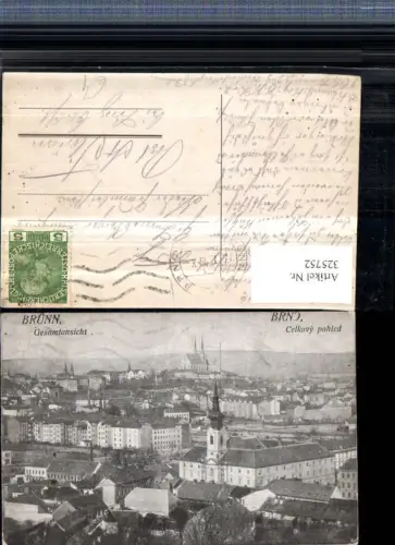 325752,Brünn Brno Celkovy pohled Totale Kirche