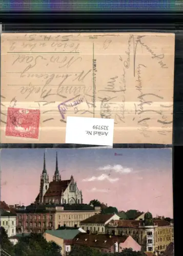 325759,Brünn Brno Teilansicht Kirche
