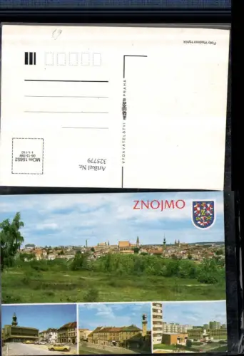 325779,Znaim an d. Thaya Znojmo Totale Rathaus Mehrbildkarte