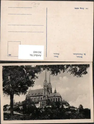 361445,Brno Brünn Petrov St. Petersdom Dom Kirche
