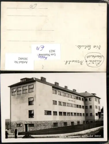 395492,Foto AK Brünn Brno Lisen Masarykovy Mestanske skoly Schule