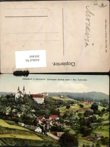 395495,Vranova b. Letovice Klimaticke lecebne misto Svycarsku Totale