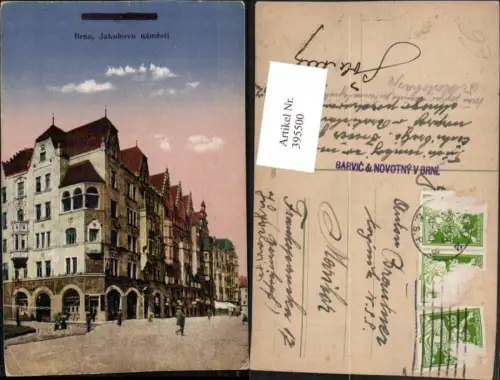395500,Brno Brünn Jakubovo namesti Straßenansicht