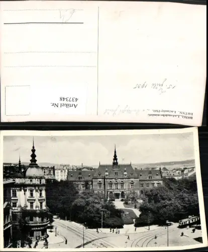 437348,Brno Brünn Lazanskeho namesti Platz Rathaus