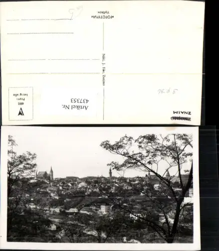 437353,Znojmo Znaim an d. Thaya Totale