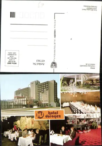 437363,Brno Brünn Interhotel Voronez Mehrbildkarte