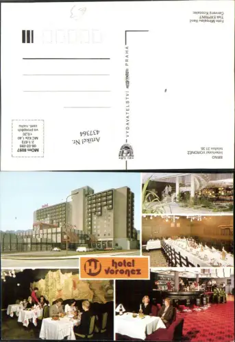 437364,Brno Brünn Interhotel Voronez Mehrbildkarte