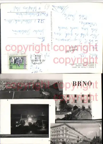 475111,Brno Brünn Namesti Rude armady Hotel Grand Totale Mehrbildkarte