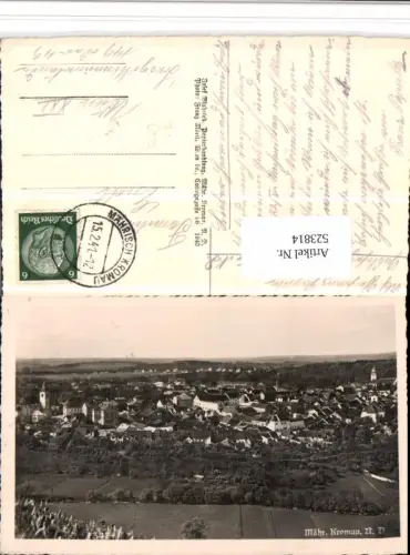 523814,Mährisch Kromau Moravsky Krumlov Totale